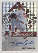 2022 Panini Mosaic Scripts Mosaic Prizm Cooper Criswell #SC-CC Auto 3v8