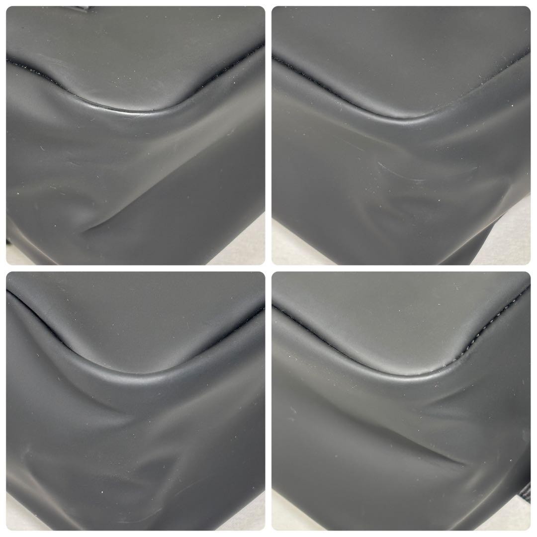 Versace Black PVC Clutch Bag Secondhand Good Condition thumbnail 5