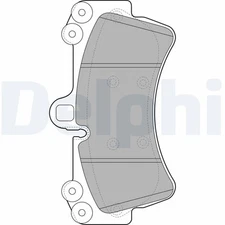 Delphi LP1997 brake pad set, disc brake for Audi, Porsche, VW