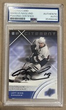 2001-02 Spx Marcus Naslund Auto Autograph Signed Card Rare PSA