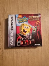 SpongeBob SquarePants Creature Krusty Krab Nintendo Game Boy Advance Brand New 