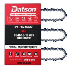 3PACK,14" Chainsaw Chain 3/8" LP Pitch .043" Gauge 52DL,For SKIL CS4555-10