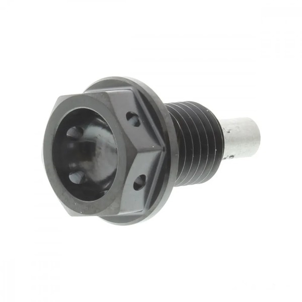 ÖLablassschraube Magnetisch M12X1.50 15Mm Titan Schwarz FüR Kawasaki Z 750 L 200-image
