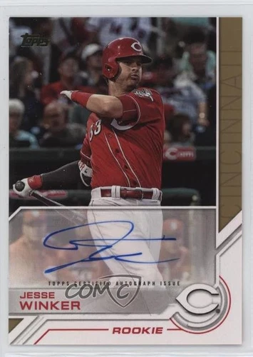 2017 Topps Update Topps Salute Auto Rookie Jesse Winker #SA-JW Rookie Auto RC