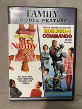 Mr. Nanny Suburban Commando DVD 1993 Double Feature Hulk Hogan
