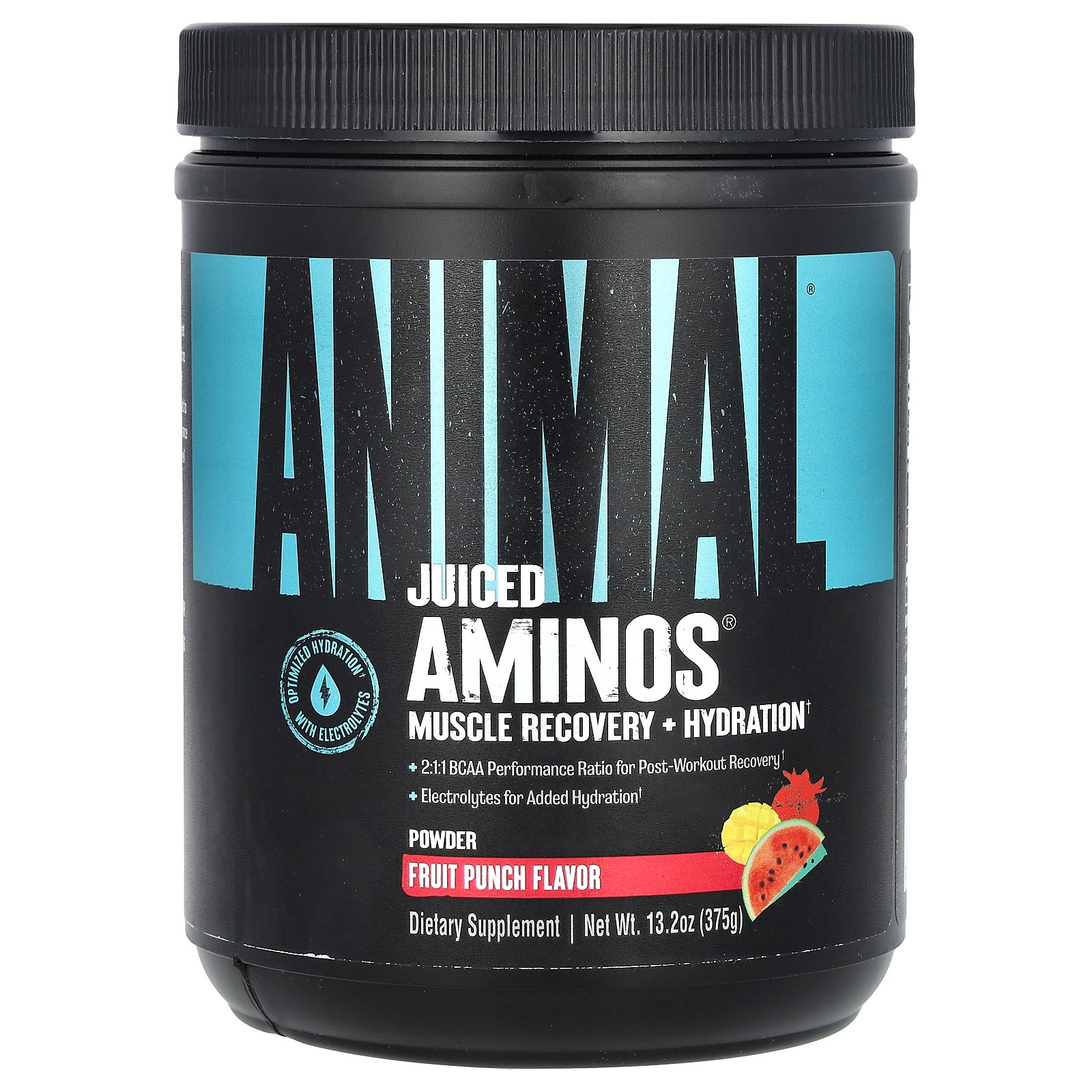 Juiced Aminos Powder Fruit Punch 132 oz 375 g 7490₽