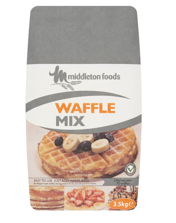 Middleton Foods Waffle Mix 3.5kg