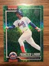 2026 Topps Series 1 Francisco Lindor #123 Holiday Easter Green Foil Mets
