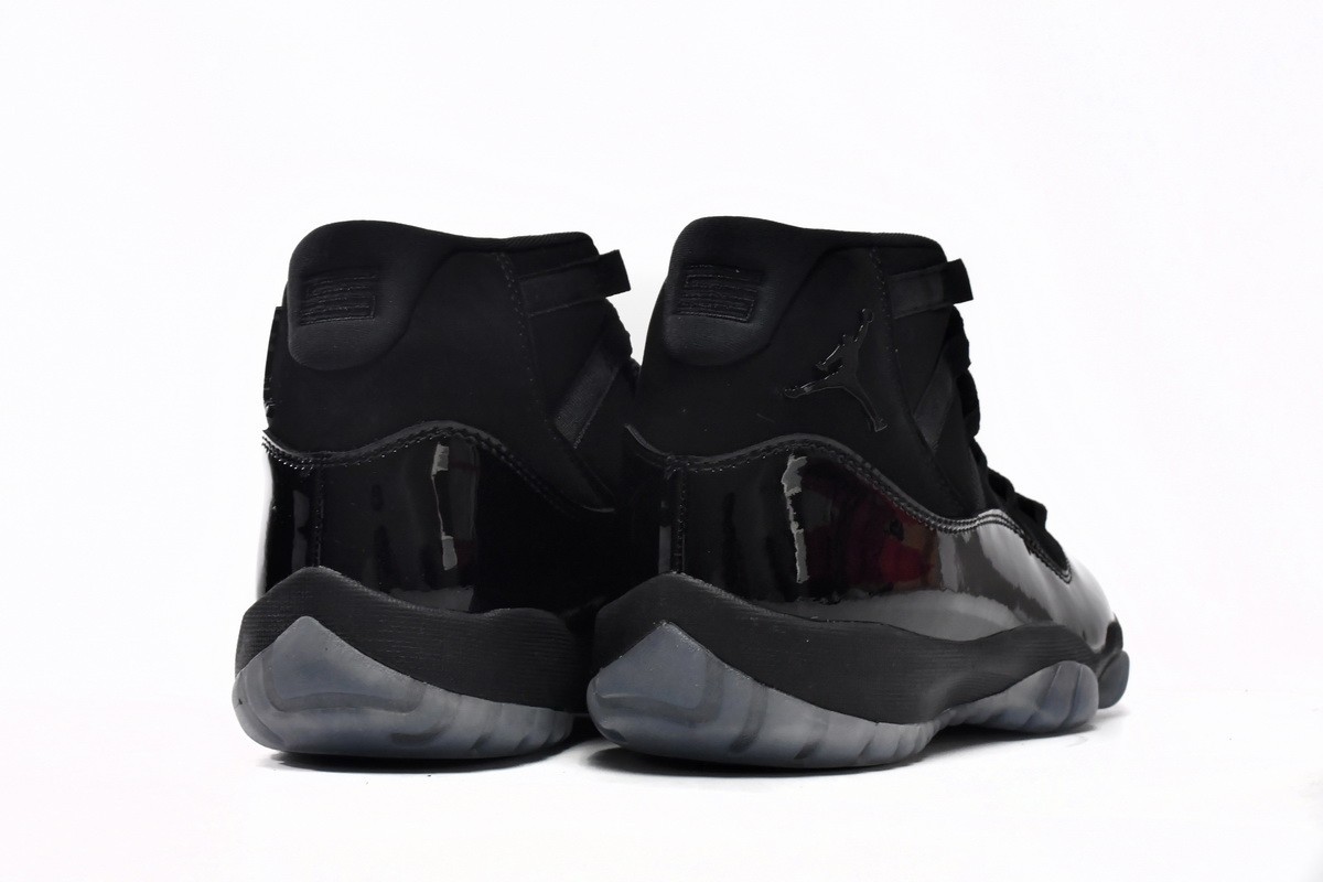 シューズ(男性用) NIKE AIR JORDAN 11 RETRO BLACK Nike Air Jordan 11 All Black Men's High-Top Basketball Shoes | eBay