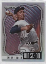 2021 Panini Prizm Old School Silver Prizm Sandy Koufax #OS-7 HOF 0d0f