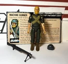 GI Joe Rock N Roll 1982 v1 *100% COMPLETE w/File Card, Near Mint!* Straight Arm
