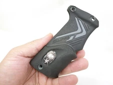 PLANET ECLIPSE BLACK RUBBER GRIPS FOR EGO 7 EGO 8 ETEK 3 ETEK 4 GEO + 6 SCREWS