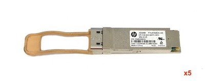 Lot of 5 HP JG325B Transceiver Modules FTL410QE2C-HZ X140 40G QSFP+ MPO