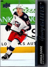 2021-22 Upper Deck Young Guns Joshua Dunne #218 RC Rookie