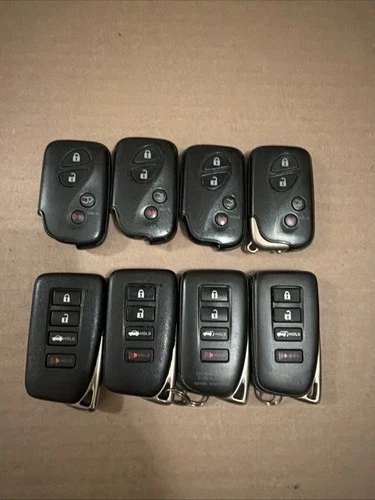 Lot Of 8 Lexus Smart Key Fob Remotes