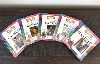 #ad Getting to Know The World’s Greatest Artists Female Artist Set NEW amp; Signed $79.00