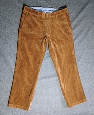 Polo Ralph Lauren Corduroy Pants Mens 34x32 Measures 34x27 Brown Tan