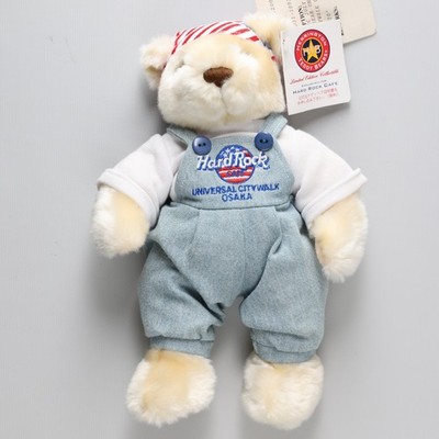 Hard Rock Cafe July 4th Herrington Teddy Bear - Universal Citywalk Osaka 2002