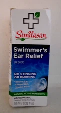 Similasan Swimmer's Ear Relief Drops Homeopathic 0.33 Fl Oz - Exp 01/2027