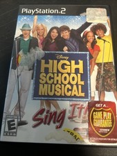 High School Musical: Sing It Bundle (Sony PlayStation 2, 2007)