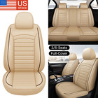 For Honda Civic Seat Covers Full Set 2/5-Seater Front + Rear Cushion Leather