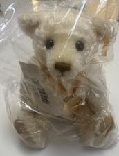 NEW Danbury Mint Steiff Millennium Mohair Jointed Teddy Bear, Button, Box  COAs