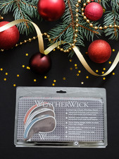 8PCS WeatherWick Golf Iron Head Covers Red w/ Clear Windows Universal Set