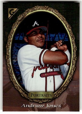 1998 Topps Gallery #1 Andruw Jones Atlanta Braves Baseball