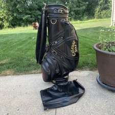 Callaway S2H2 Cart Bag 6 Way Black w/Rain Cover