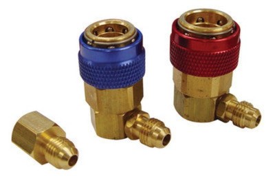 R12 to R134 Air Conditioning Manifold Quick Snap Coupler Adapter Fittings