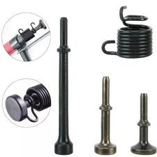 4 Pack Smoothing Pneumatic Air Hammer Bits Air Chisel Bits Tool Set with Spring.