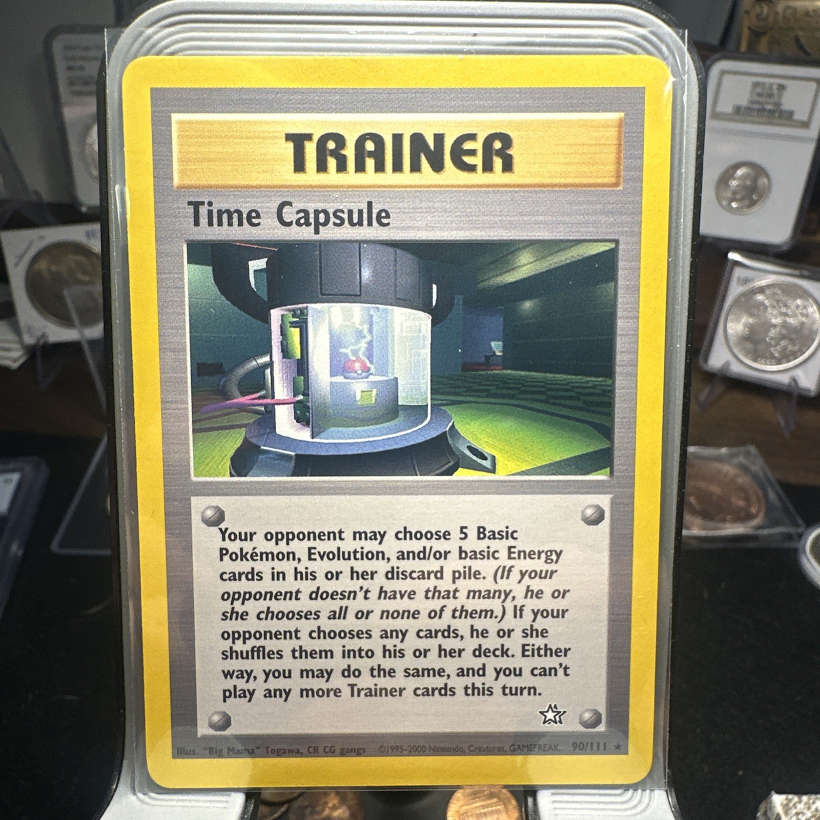 Time Capsule 90/111 Neo Genesis Regular Pokemon Vintage