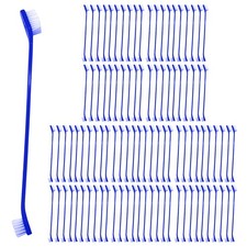 Dog Toothbrush Dual Headed Puppy Tooth Brushing Kit Long Handle Double Sided