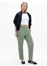 Athleta 4 Brooklyn Mid Rise Ankle Pant Cacti NWOt  198671 Comfort Pull On