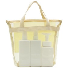 Mesh Shower Caddy, Portable Shower Bag, Quick-Dry Hanging Caddy Bath Organize...