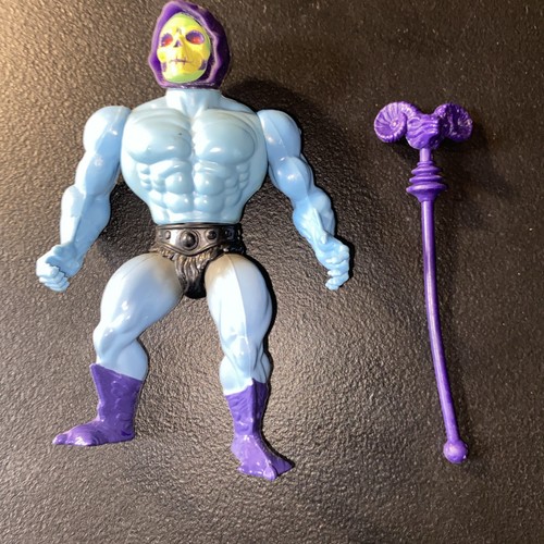 Masters Of The Universe Skeletor MOTU Soft Head 1981 Vintage Action Figure 0 - Picture 3 of 6