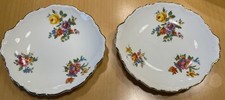 Pair of vintage Coalport bowl dishes 6"