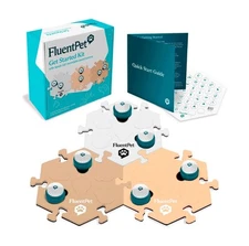 Speak Up Get Started Kit with Clearer Upward-Facing Sound - 6 Recordable Butt...