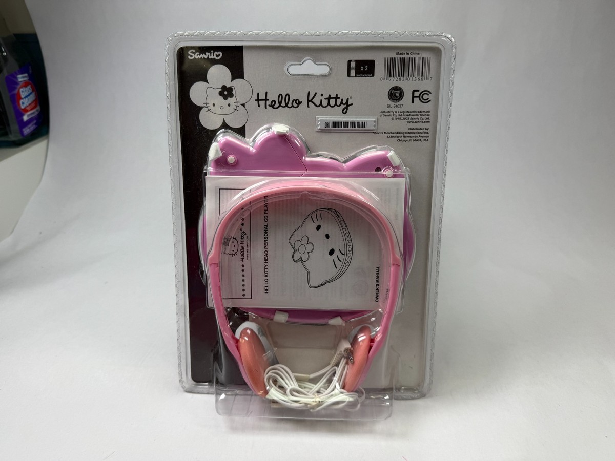 Hello Kitty Vintage Personal CD Player Anti-Skip New Sealed Sanrio