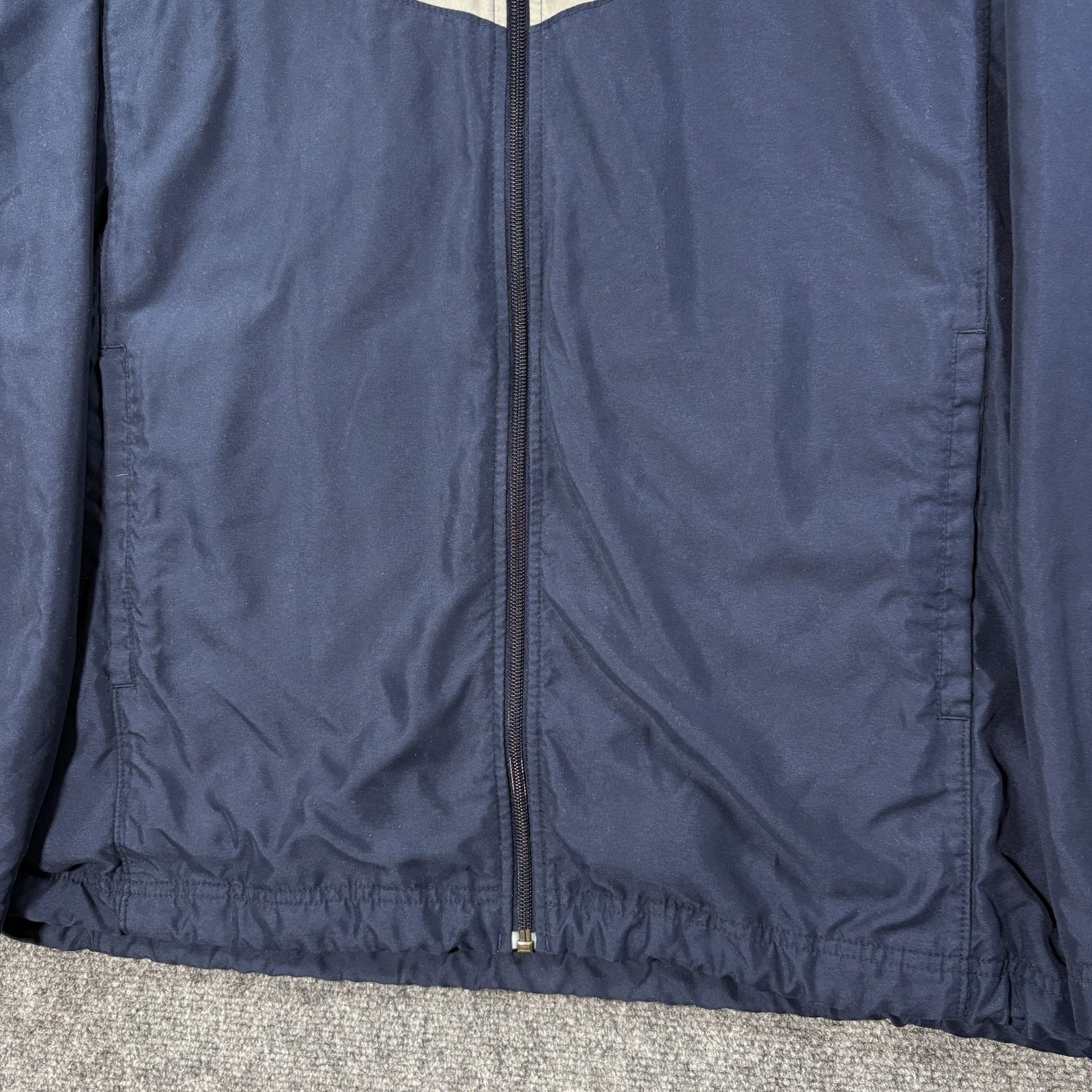 SACAI X NIKE Giacca vintage Nike Motor City Bowl full zip uomo 2XL blu grigio TOLEDO giocatore emesso