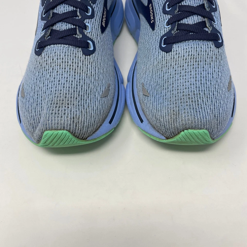 Zapatillas deportivas Brooks Ghost 15 para mujer talla 9 azules cómodas Foto 4 de 4