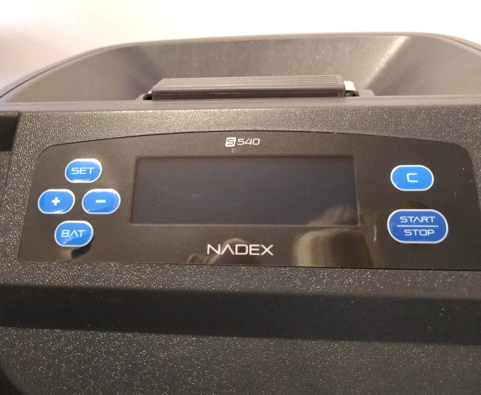 Clasificador y envoltorio contador de monedas Nadex S540 Pro 300 monedas por minuto 48 envoltorios Foto 3 de 4