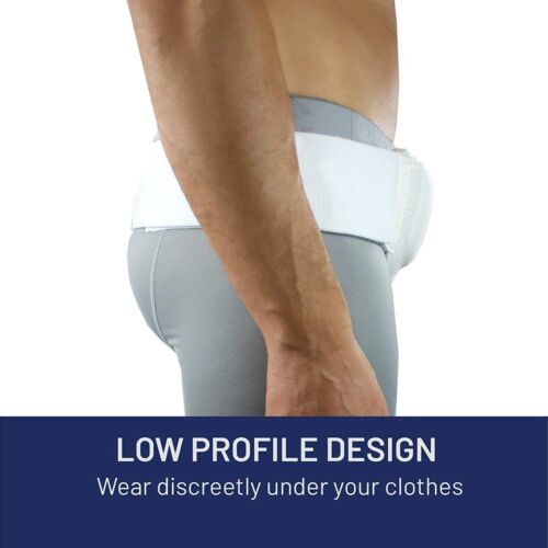Medical Inguinal Groin Hernia Support Belt for Men Truss Brace Wraps Pain Relief - Picture 10 of 13