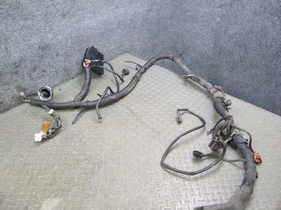 90-91 NISSAN Z32 300ZX VG30DE NON TURBO M/T ENGINE BAY WIRE WIRING HARNESS OEM - Image 3 of 4
