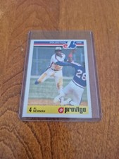 1986 COLLECTION PROVIGO MONTREAL EXPOS / 18 OF 28 AL NEWMAN