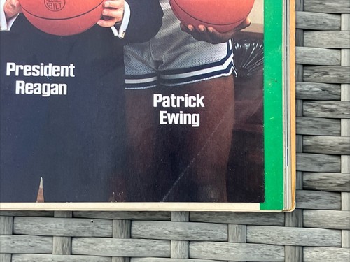 Quiosco Patrick Ewing Ronald Reagan Sports Illustrated Georgetown 1984 SIN ETIQUETA - Imagen 5 de 12