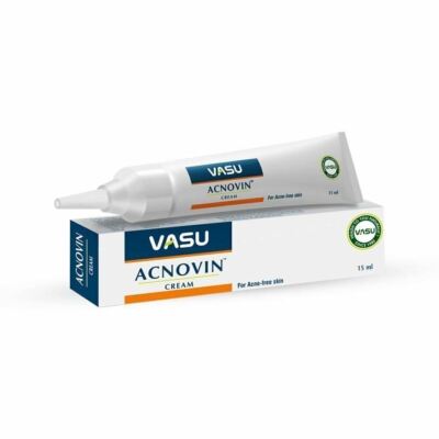 Vasu Acnovin 15ml Acne Control Cream Ayurveda Ayurvedic Herbal Product