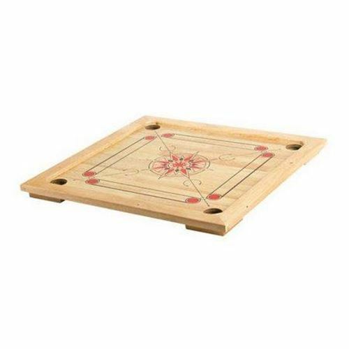 Wooden Carrom Board Game with Coins & Striker Carom - Picture 1 of 2
