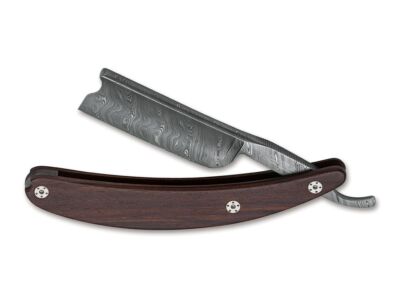 BÖKER Master Cutter Damast 8/8'' Rasiermesser Barber's Notch Holz- 140800DAM