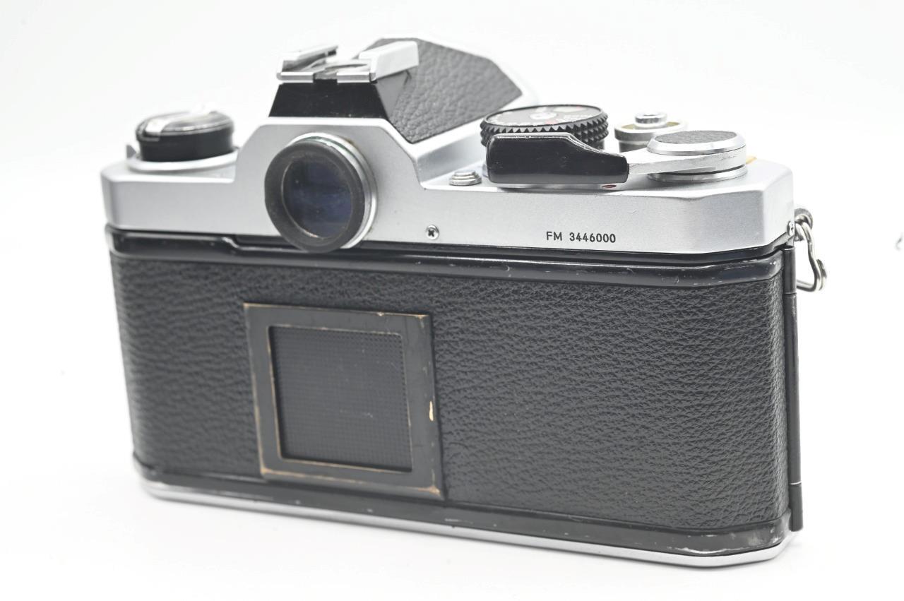 Nikon FM 35mm SLR Film Camera body only NEW LIGHT SEALS GOOD CONDITION